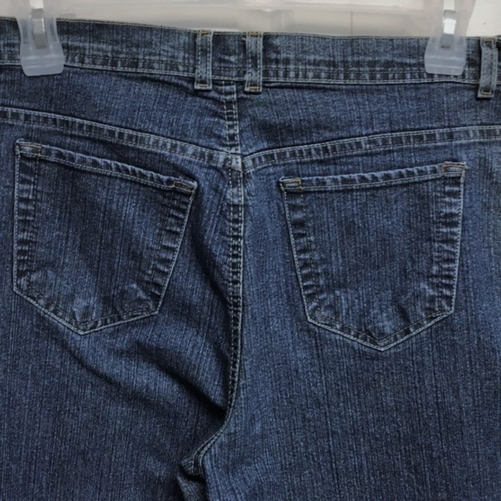 Gloria Vanderbilt Blue Jeans Size 16P Stretch - Picture 5 of 6